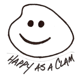 HAPPY AS A CLAM trademark