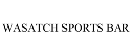 WASATCH SPORTS BAR trademark