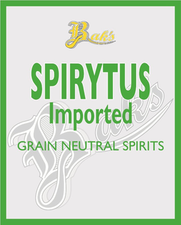 BAK'S SPIRYTUS IMPORTED BAK'S GRAIN NEUTRAL SPIRITS trademark