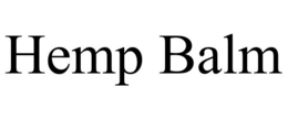 HEMP BALM trademark