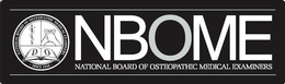 NBOME NATIONAL BOARD OF OSTEOPATHIC MEDICAL EXAMINERS trademark