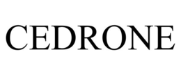 CEDRONE trademark