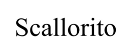 SCALLORITO trademark