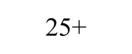 25+ trademark