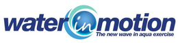 WATERINMOTION THE NEW WAVE IN AQUA EXERCISE trademark