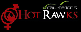 HOT RAWKS RAW-NATION'S trademark
