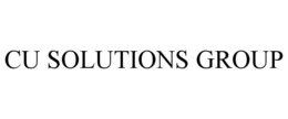 CU SOLUTIONS GROUP trademark