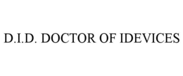 D.I.D. DOCTOR OF IDEVICES trademark