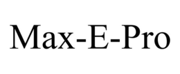 MAX-E-PRO trademark