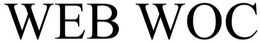 WEB WOC trademark