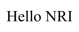 HELLO NRI trademark