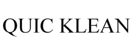 QUIC KLEAN trademark