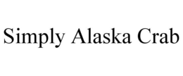 SIMPLY ALASKA CRAB trademark