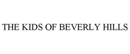THE KIDS OF BEVERLY HILLS trademark