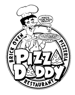 PIZZA DADDY WHO'S YOUR PIZZA DADDY? BRICK OVEN PIZZERIA RESTAURANT trademark