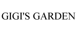 GIGI'S GARDEN trademark