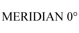 MERIDIAN 0° trademark