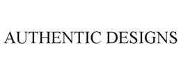 AUTHENTIC DESIGNS trademark