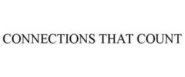 CONNECTIONS THAT COUNT trademark