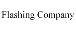 FLASHING COMPANY trademark