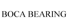 BOCA BEARING trademark