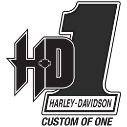 HD 1 HARLEY-DAVIDSON CUSTOM OF ONE trademark