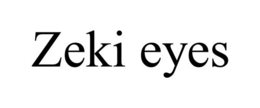 ZEKI EYES trademark