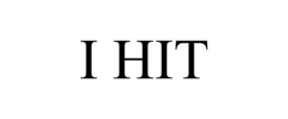 I HIT trademark