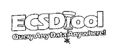 ECSDTOOL QUERY ANY DATA ANYWHERE! trademark