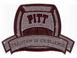 PITT BASKETBALL TRADITION OF EXCELLENCE trademark