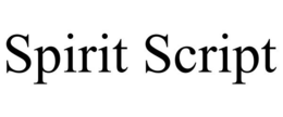 SPIRIT SCRIPT trademark