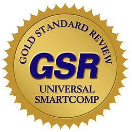 GOLD STANDARD REVIEW GSR UNIVERSAL SMARTCOMP trademark