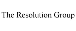 THE RESOLUTION GROUP trademark