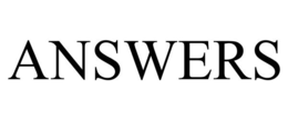 ANSWERS trademark