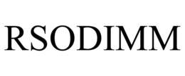 RSODIMM trademark