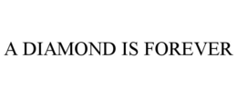 A DIAMOND IS FOREVER trademark