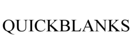 QUICKBLANKS trademark