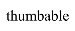 THUMBABLE trademark