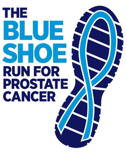 THE BLUE SHOE RUN FOR PROSTATE CANCER trademark