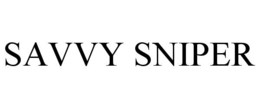 SAVVY SNIPER trademark