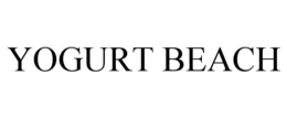 YOGURT BEACH trademark