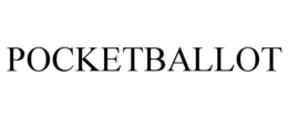POCKETBALLOT trademark