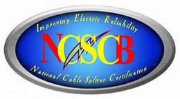 NCSCB IMPROVING ELECTRIC RELIABILITY NATIONAL CABLE SPLICER CERTIFICATION trademark