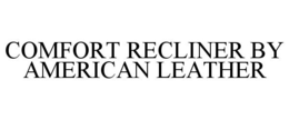 COMFORT RECLINER BY AMERICAN LEATHER trademark