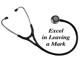 EXCEL IN LEAVING A MARK trademark