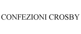 CONFEZIONI CROSBY trademark