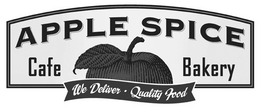 APPLE SPICE CAFE BAKERY WE DELIVER · QUALITY FOOD trademark