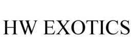HW EXOTICS trademark
