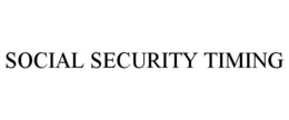 SOCIAL SECURITY TIMING trademark