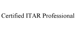 CERTIFIED ITAR PROFESSIONAL trademark